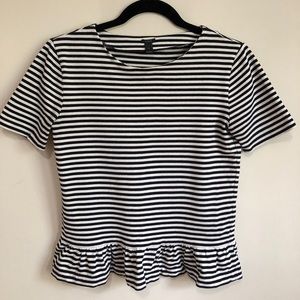 J. Crew Striped Top